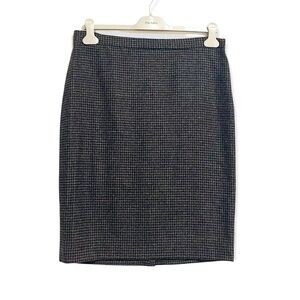 Moschino‎ Cheap and chic houndstooth check wool blend pencil skirt size 12